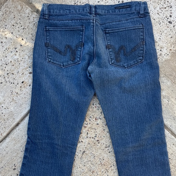 Citizens Of Humanity Dark Blue Boot Cut Jeans - Picture 3 of 8